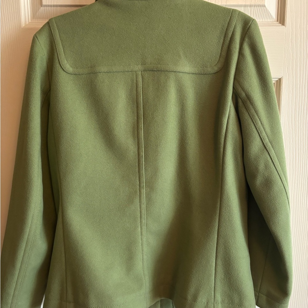GAP Women's Green Toggle Utility Jacket - Picture 3 of 9